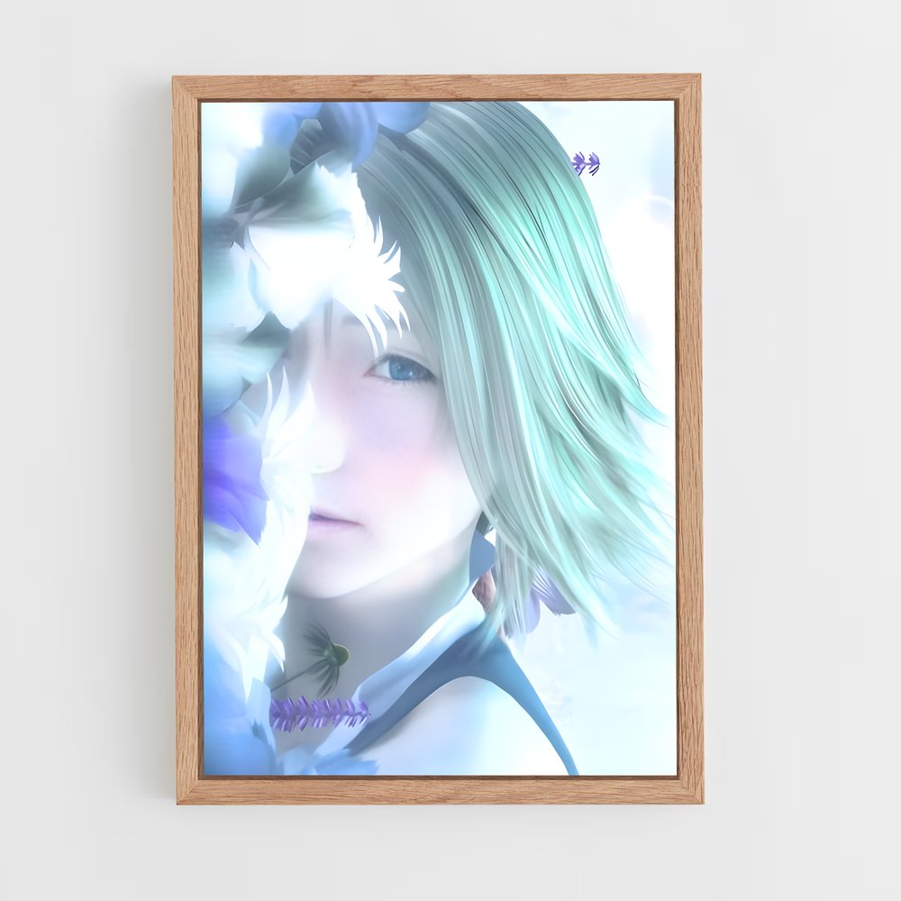 Poster Éclats Émeraude – affiche Final Fantasy (vue 4)